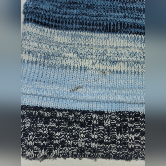 vintage y2k southpole Striped Blue/white  Long Sleeve Crew Neck sweater SZXL - Picture 6 of 11